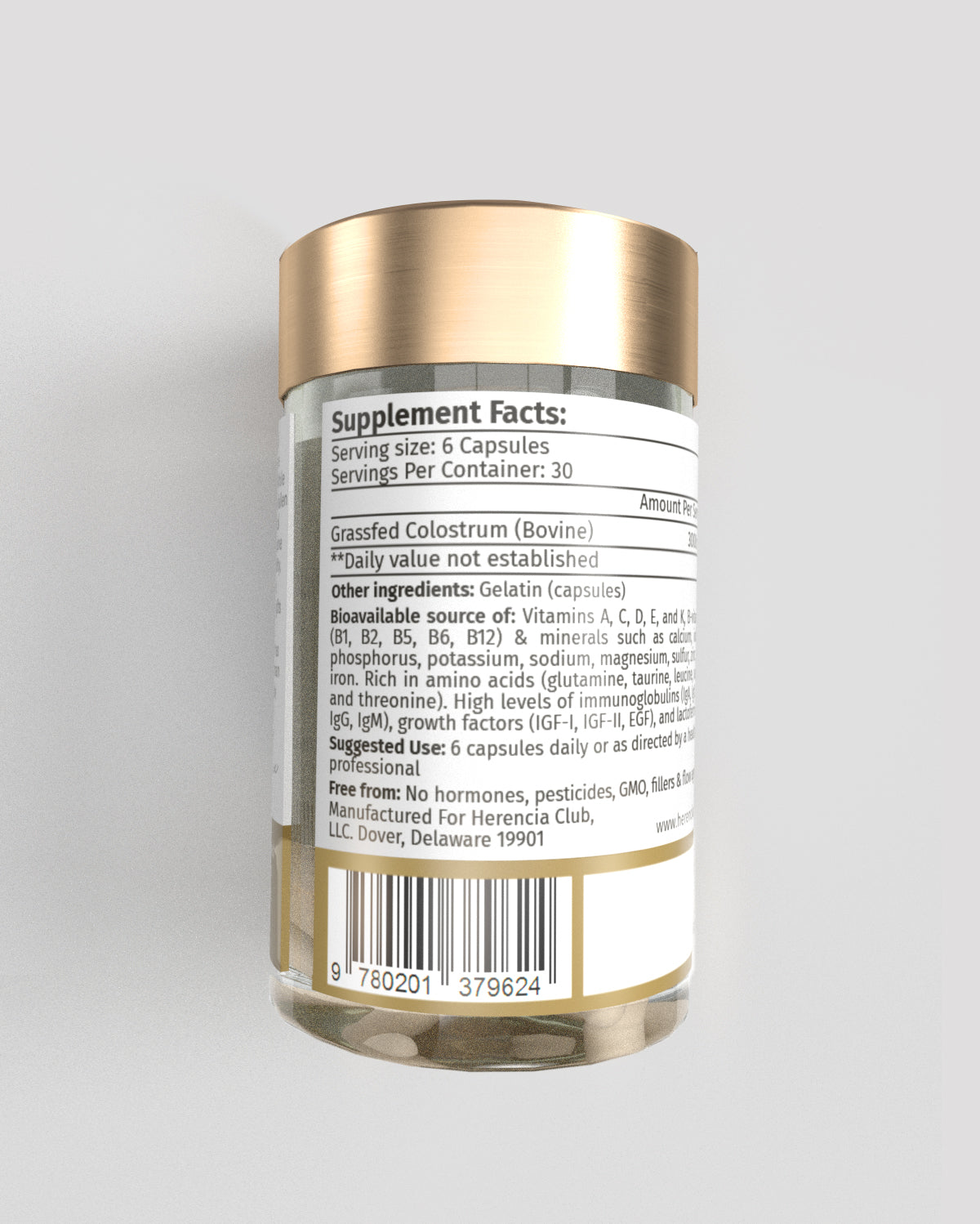 COLOSTRUM - For Greater Immunity & Muscle Growth